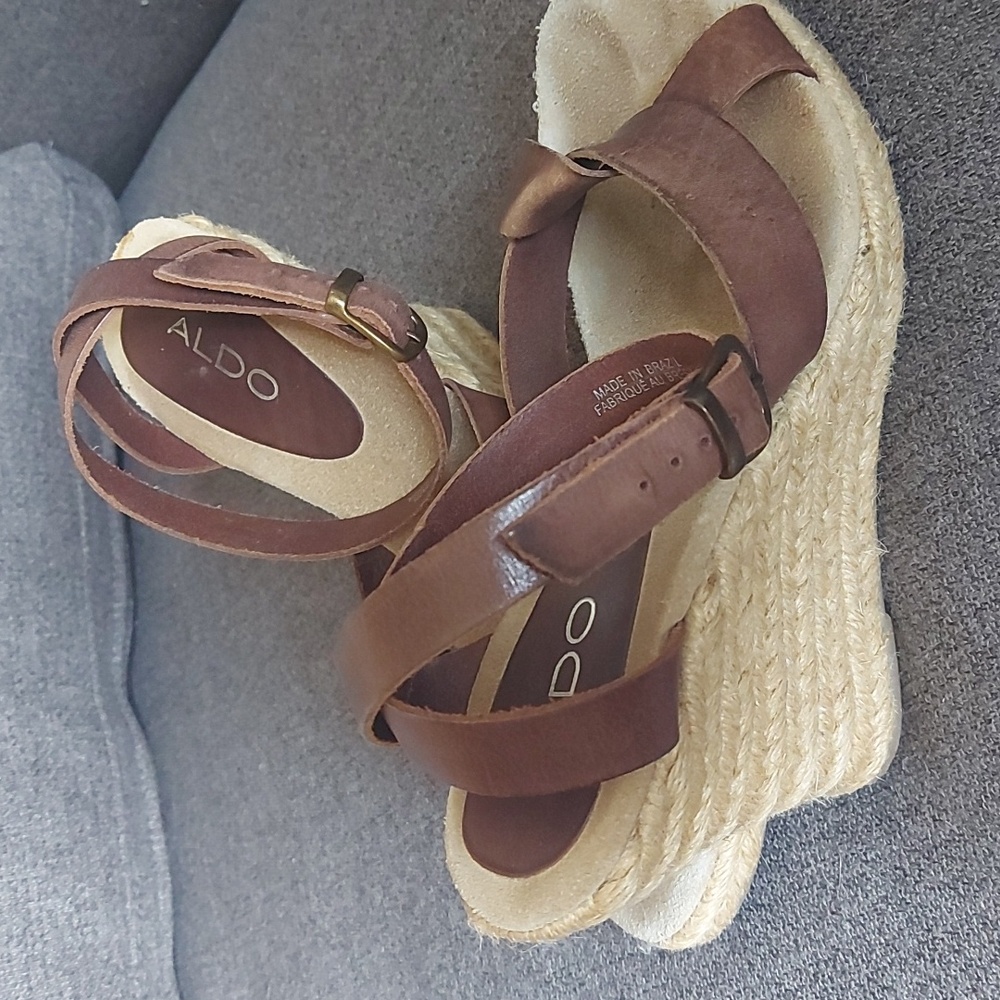 Strappy Wedges